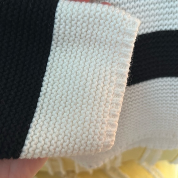 Sincerely Jules Striped Collared V-Neck Sweater - Picture 8 of 8